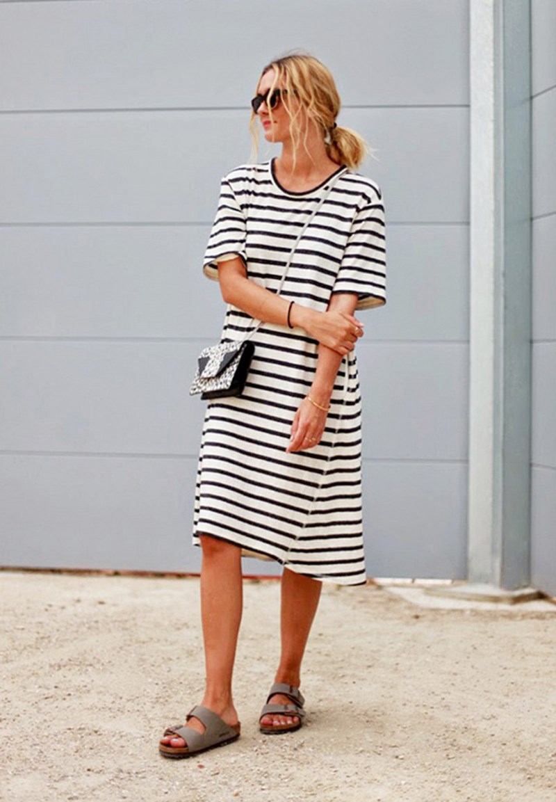 Οι τσάντες που φοριούνται χιαστί είναι ό,τι πιο άνετο και χαρίζουν μία δόση coolness στο look. (via Adenorah)