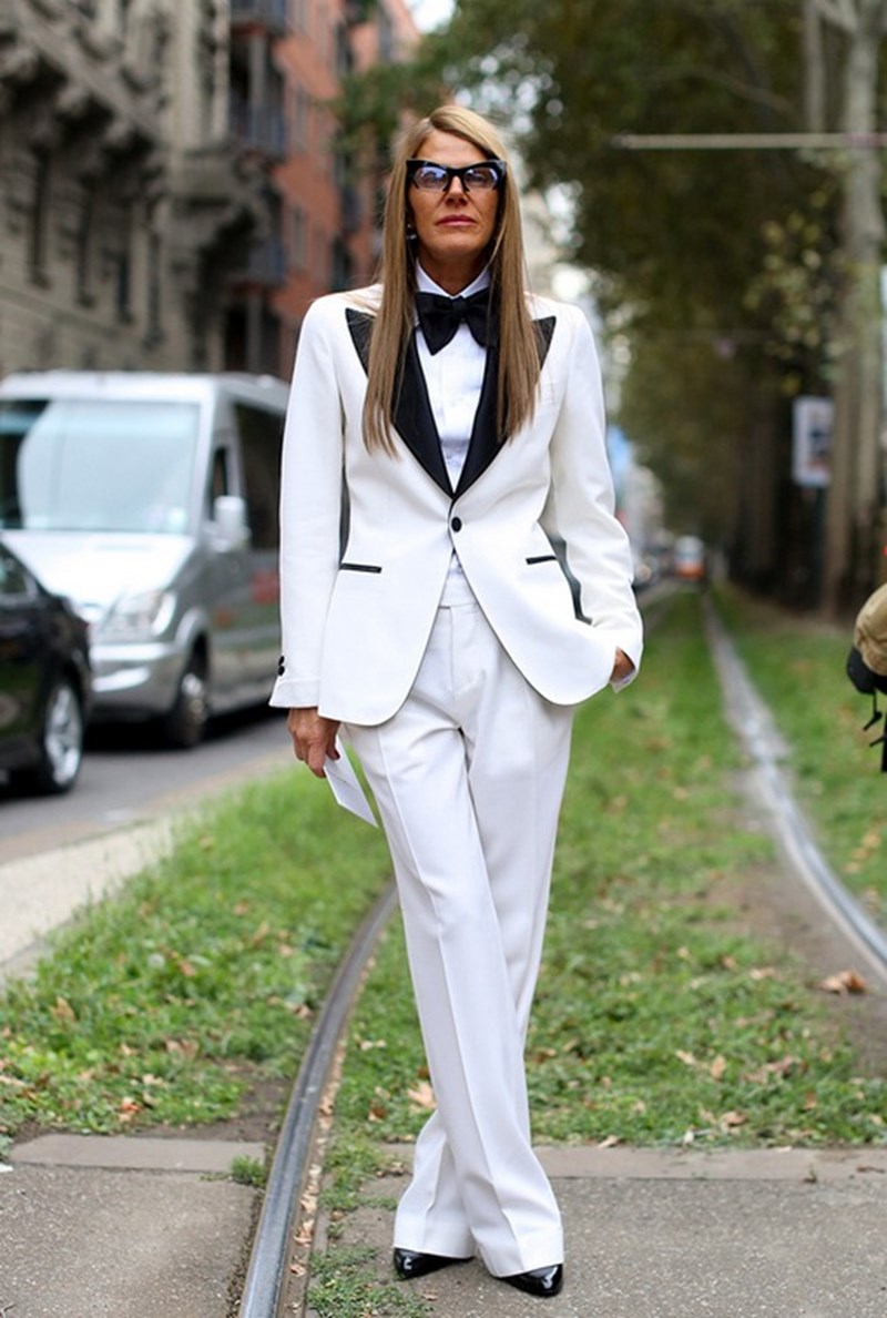 Το απόλυτο ανδρόγυνο στυλ της Anna Dello Russo.