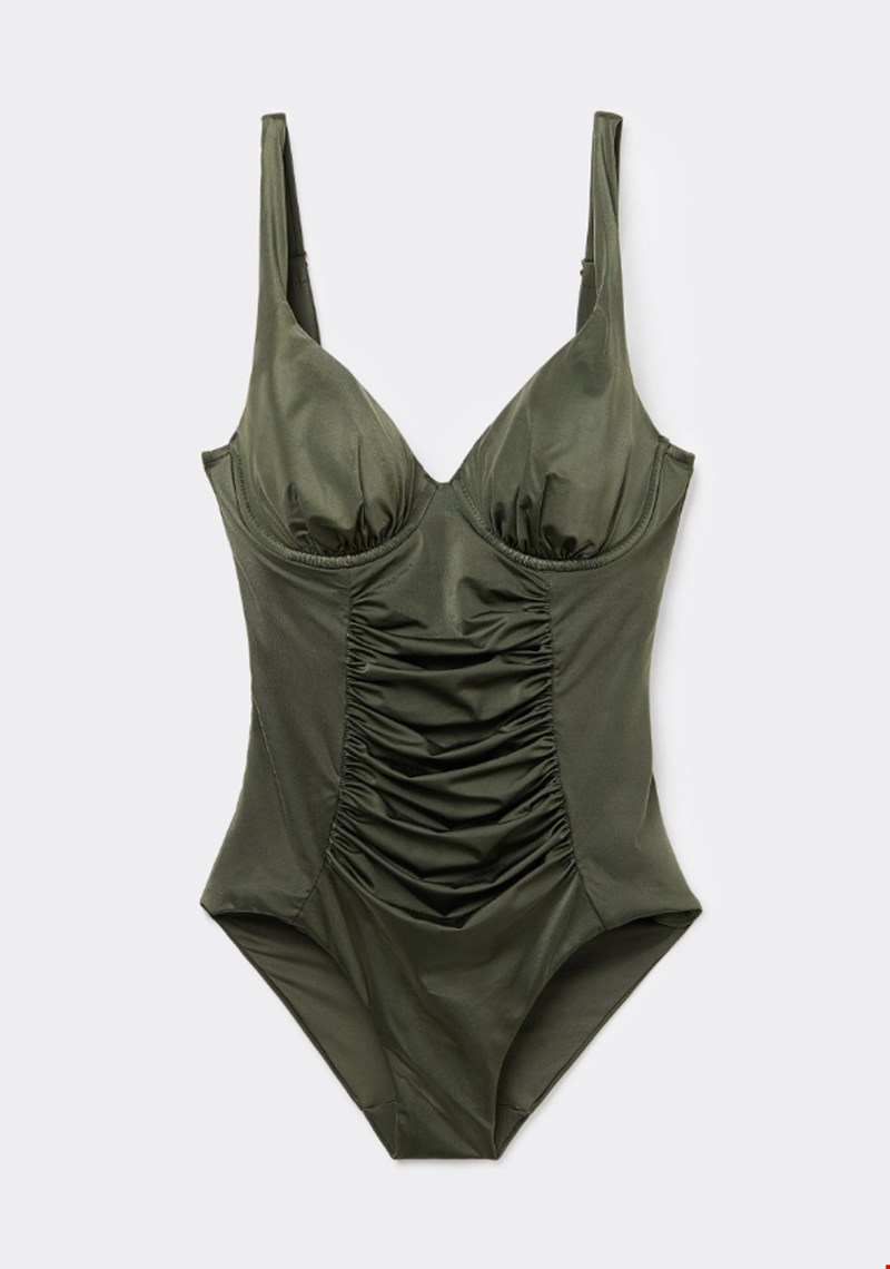 Ολόσωμο Μαγιό Shaping Shiny Satin Calzedonia