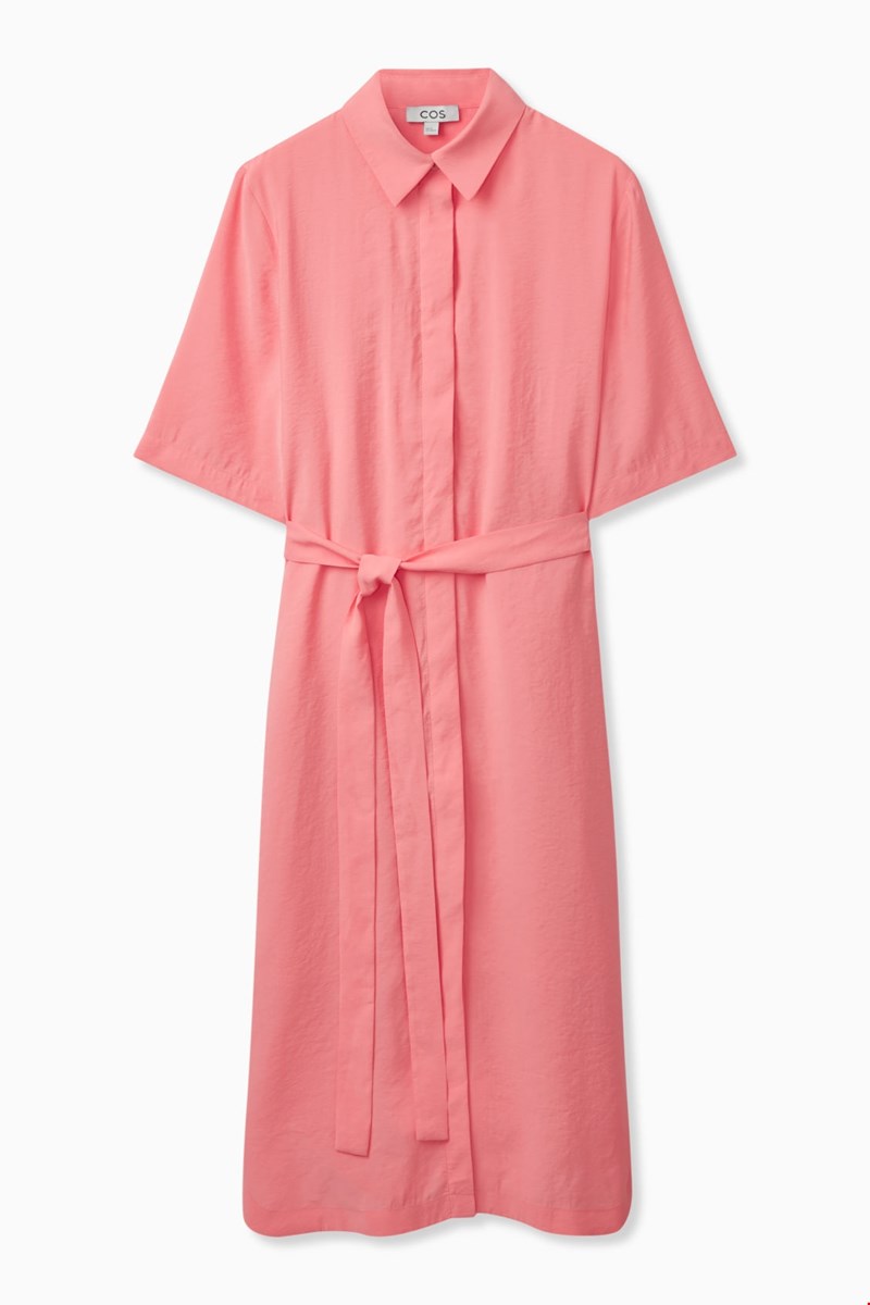 Light pink shirt dress, Cos.