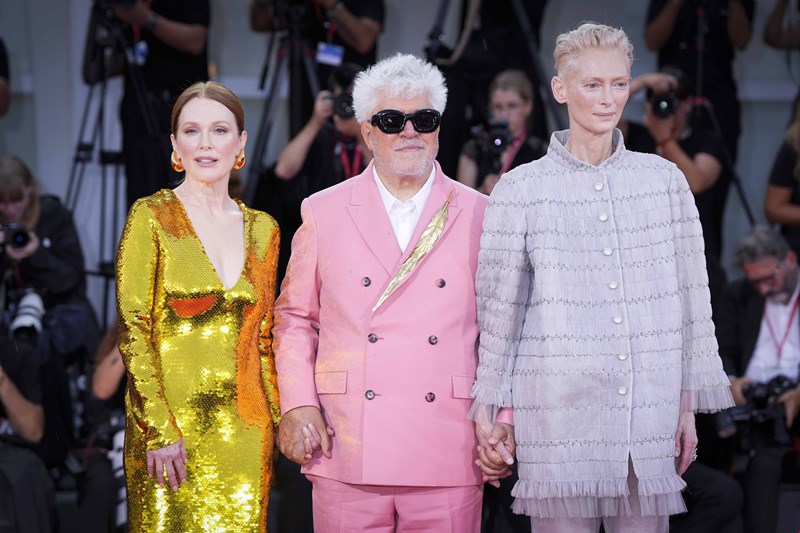 Julianne Moore Pedro Almodovar Tilda Swinton