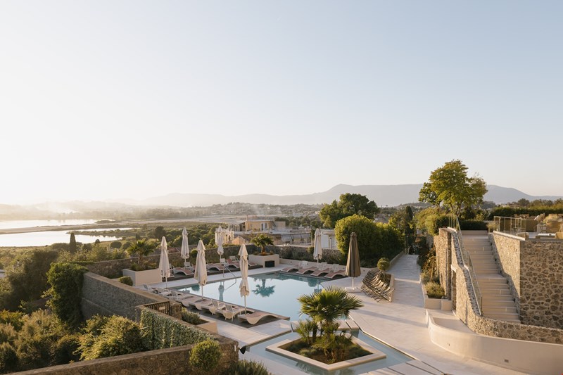 Η ηρεμία στο Divani Corfu Palace