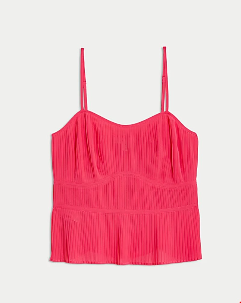 Μεσάτο τοπ με τιραντάκι και λαιμόκοψη V Marks & Spencer