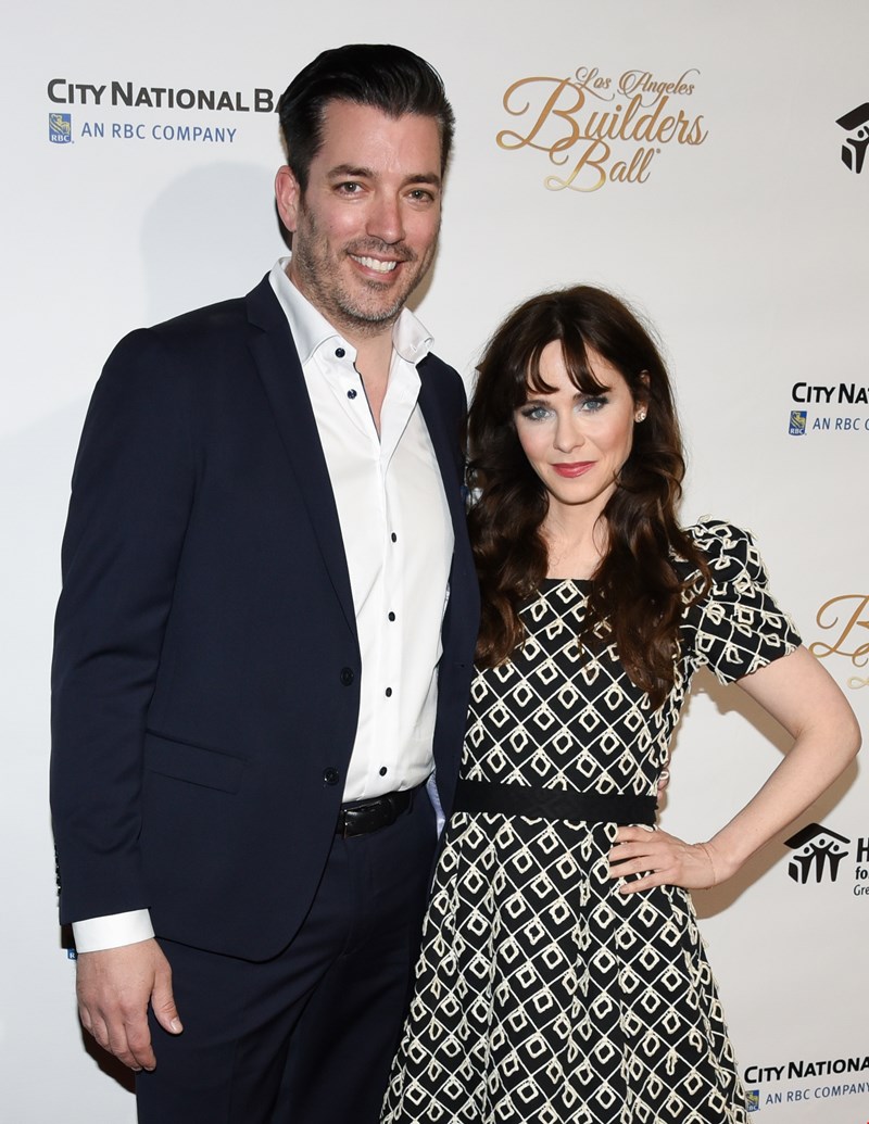 Zooey Deschanel and Jonathan Scott