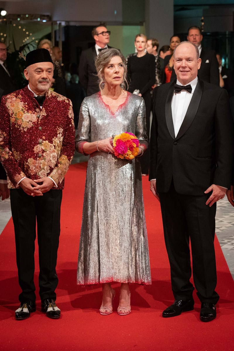 Prince Albert II of Monaco, H.R.H. Princess Caroline of Hanover, Christian Louboutin