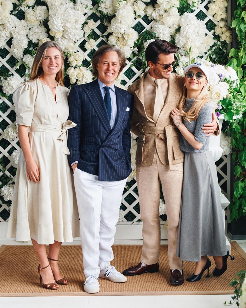Lauren Bush Lauren, David Lauren, Jonathan Bailey, Ariana Grande