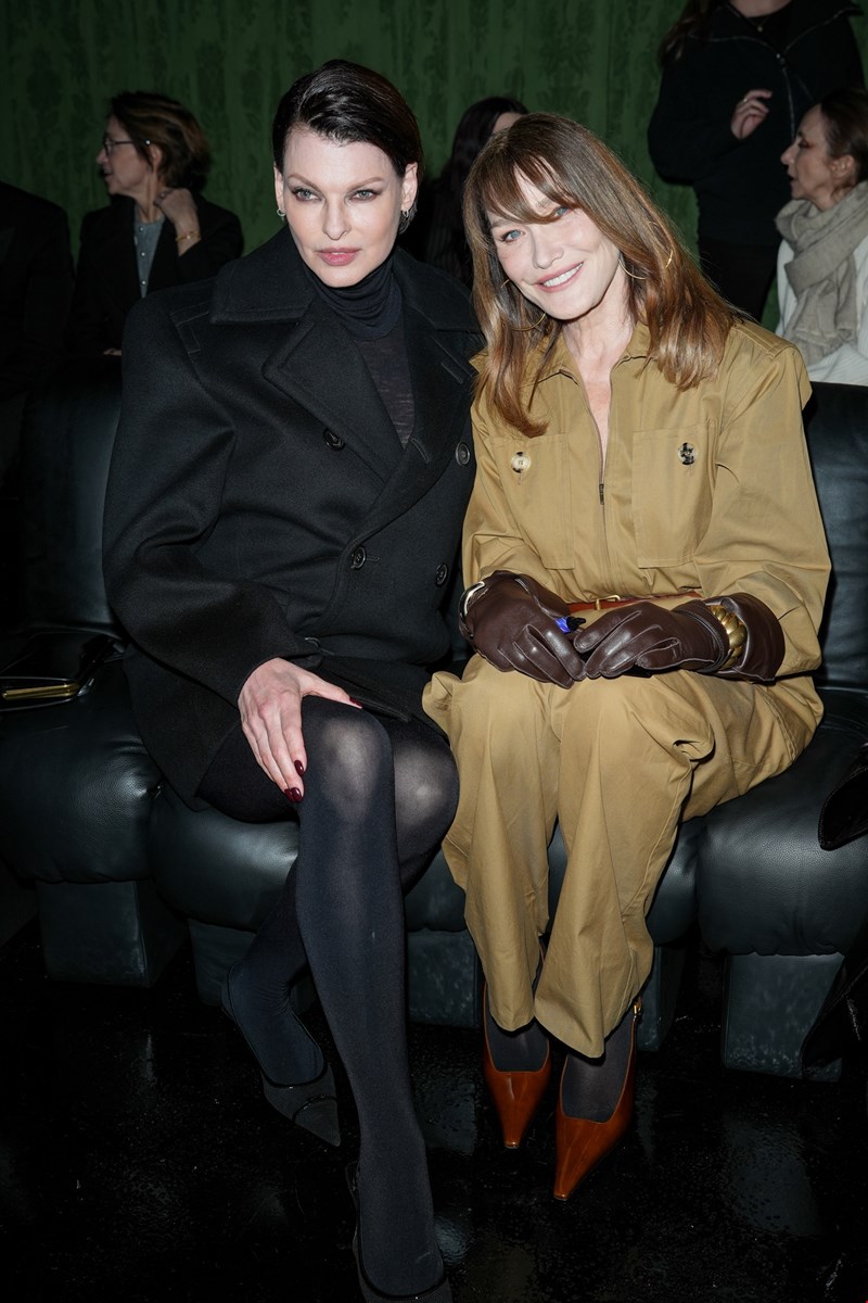 Linda Evangelista και Carla Bruni Sarkozy
