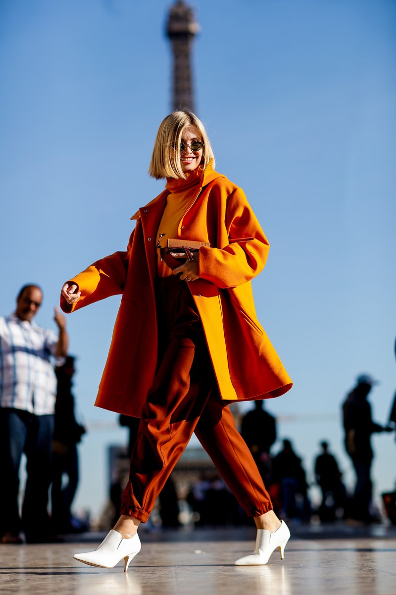 coat street style pfw