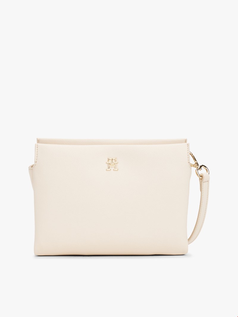 TH Τσάντα Χιαστί Με Ανάγλυφο Φινίρισμα, Tommy Hilfiger