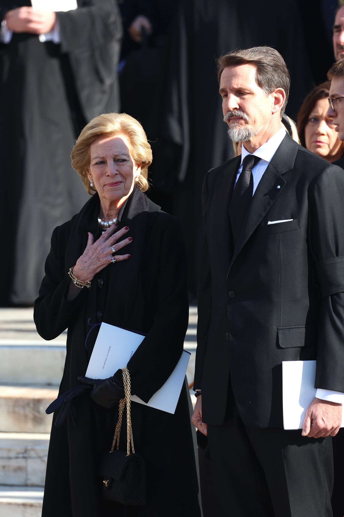 Το μοναδικό μέλος της οικογένειας Ντε Γκρες που απουσίασε από το μνημόσυνο του τέως βασιλιά Κωνσταντίνου