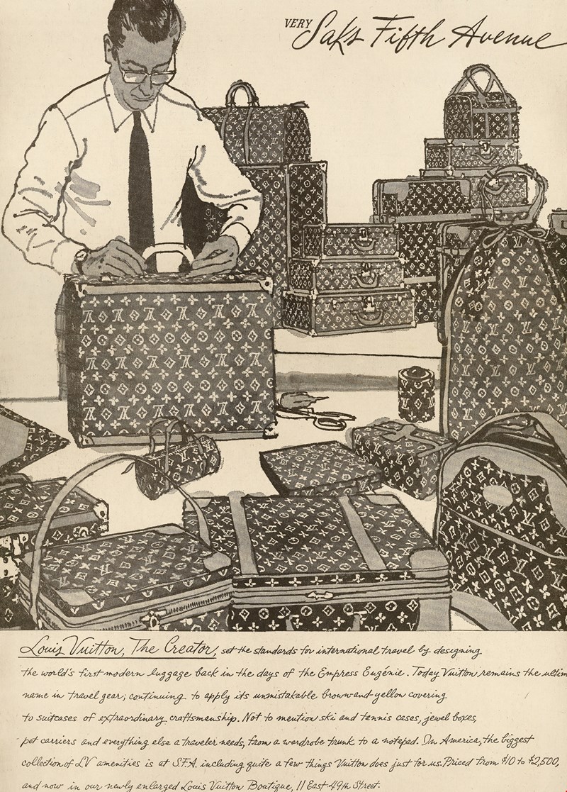 Saks Fifth Avenue Advertisement, The New York Times, October 8, 1969.