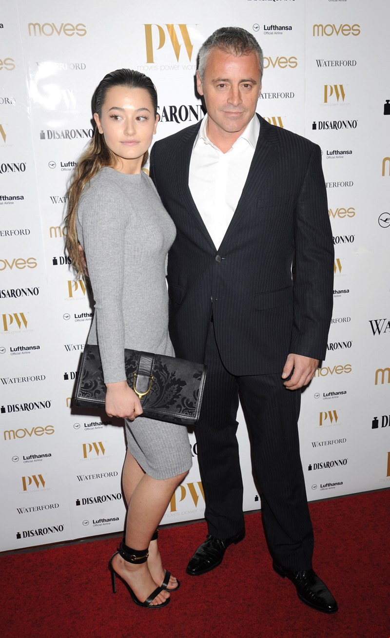 Ο Matt LeBlanc με την κόρη του Marina LeBlanc