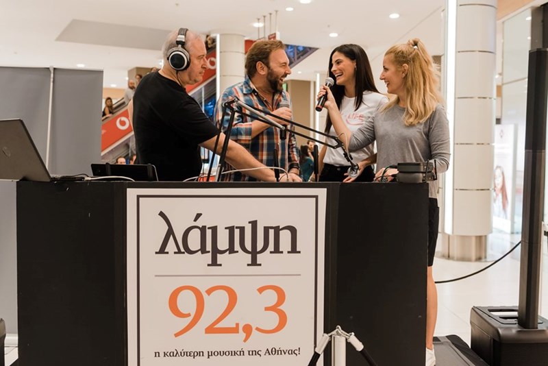 H Χριστίνα Μπόμπα με τη Yamamay στο Live του 92,3 Lampsi για την πρόληψή του καρκίνου του μαστού