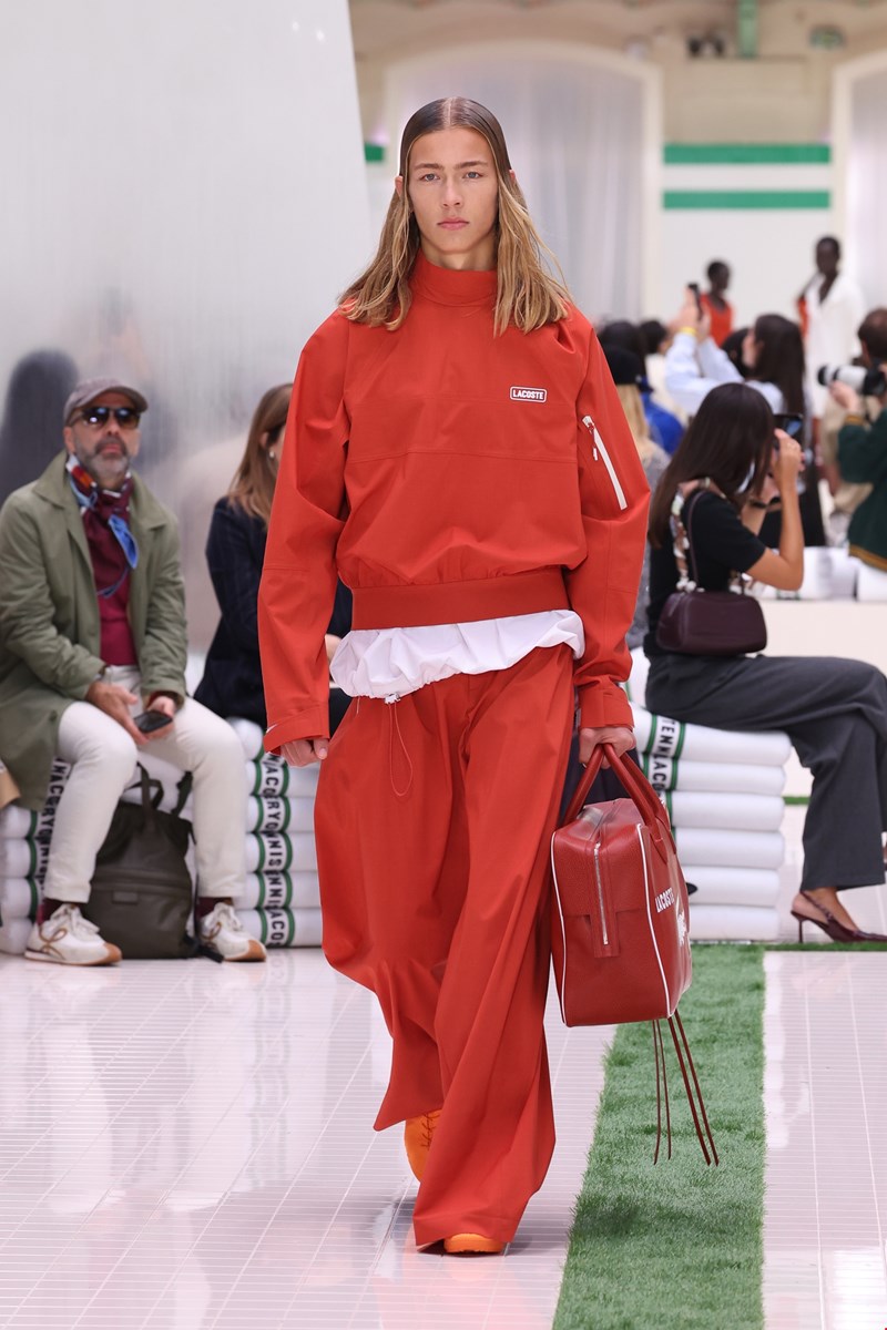 Look από συλλογή Lacoste SS26 Παρίσι