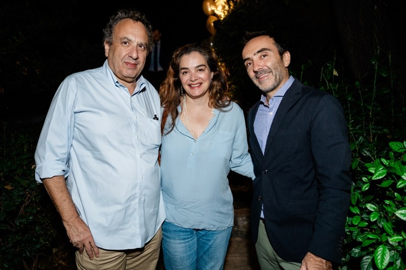 Χρήστος Χωμενίδης, Γωγώ Μπρέμπου, Γιώργος Πολυμέρης