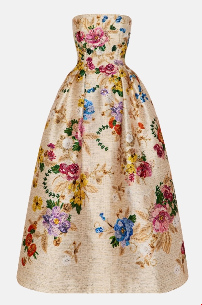 Emile Dress Embroidered Farinifera