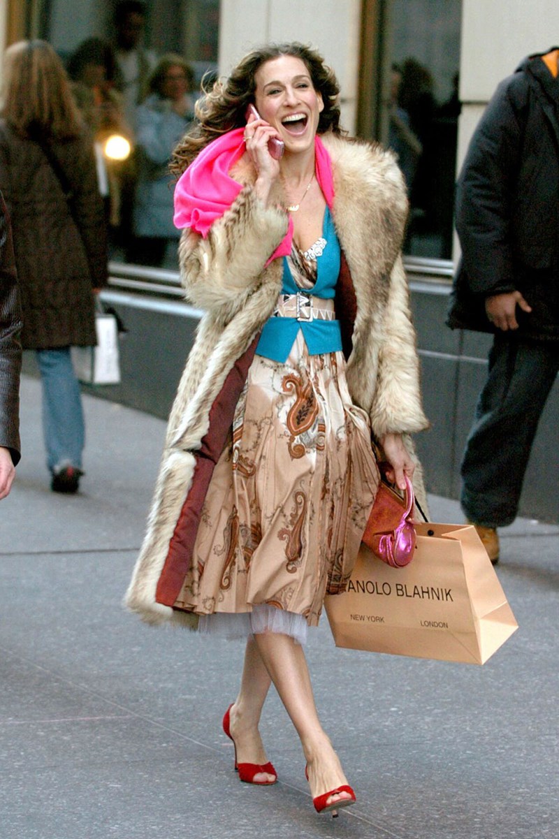 carrie shopping