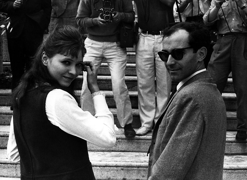 Anna Karina & Jean Luc Godard