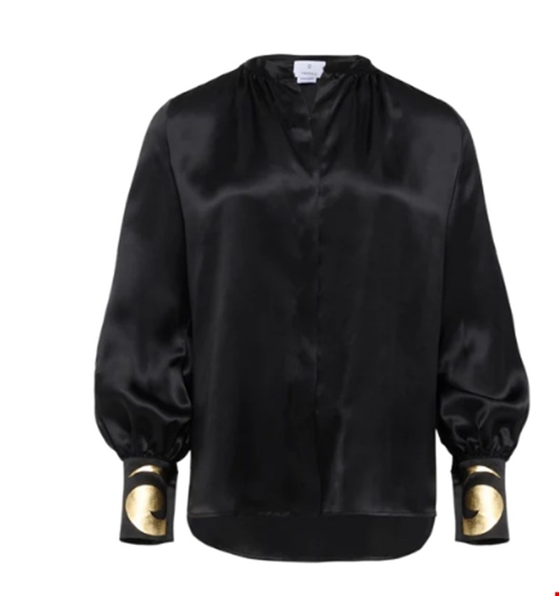 Kallos Gold Silk Shirt Themis Z