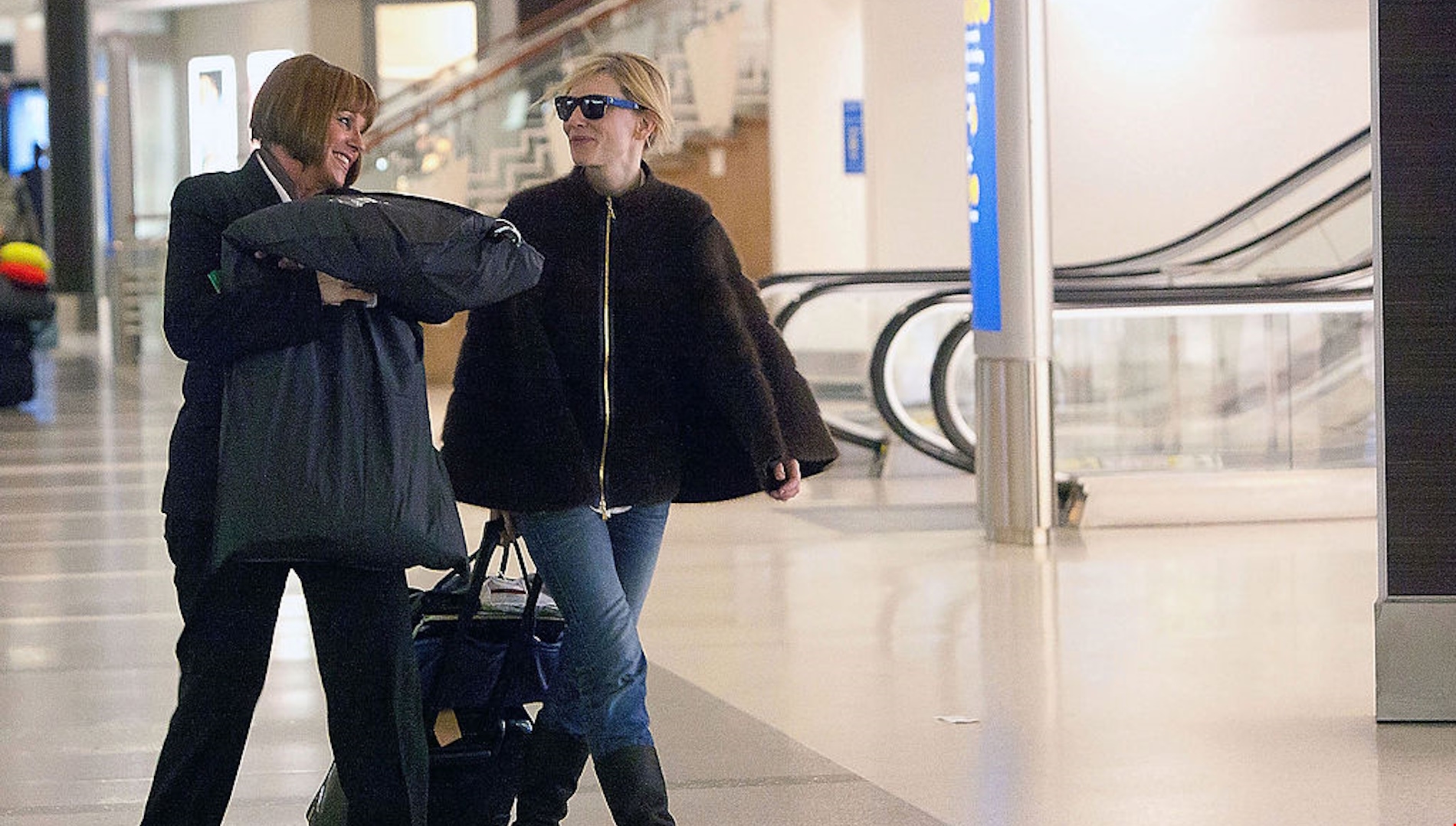 Η Cate Blanchett σε γύρισμα για τη νέα της ταινία στην Καρδαμύλη