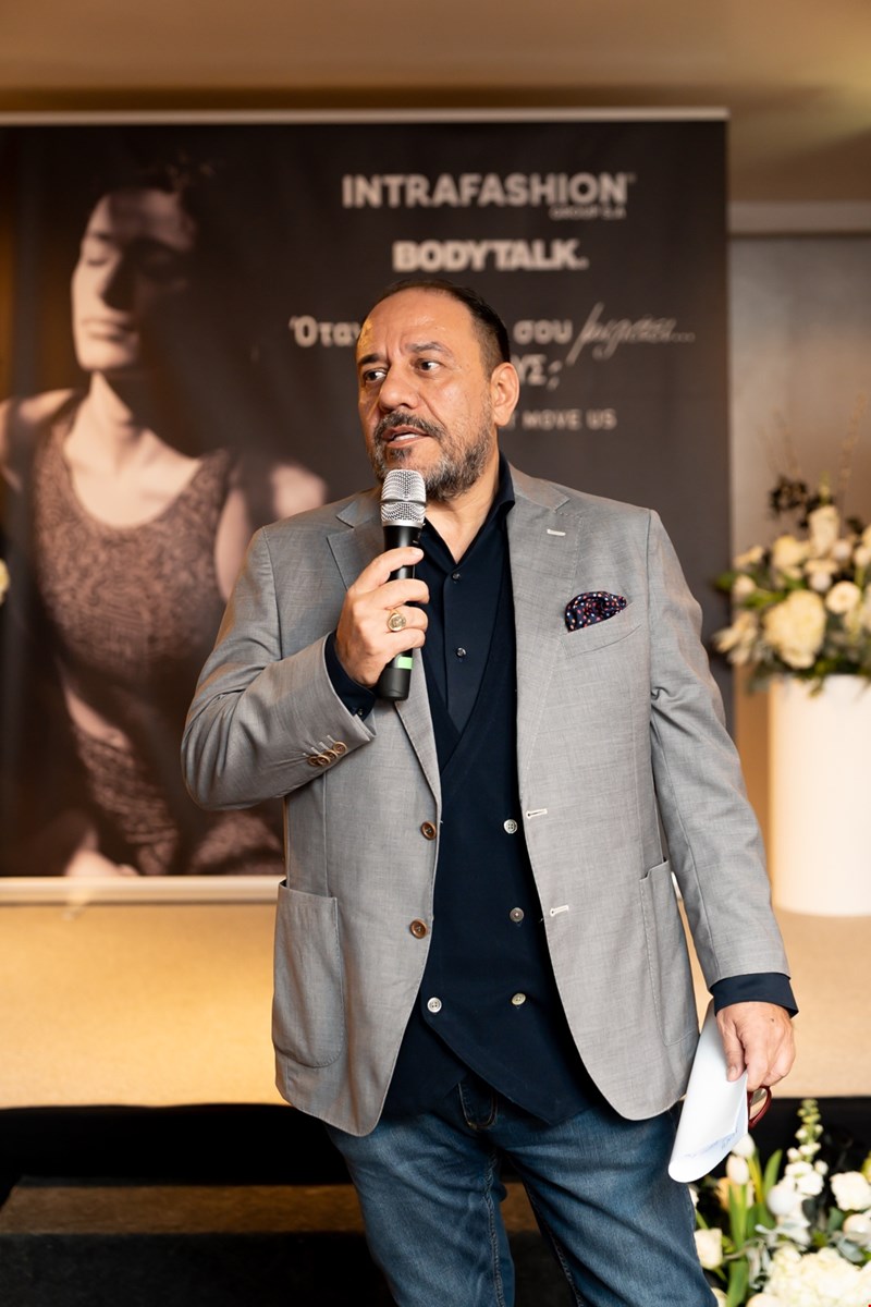 1. Ο Πρόεδρος & Δ/νων Σύμβουλος του Ομίλου Intrafashion Δημήτρης Ματεμτζής με την Marketing Director του Ομίλου Μαρία Ματεμτζή