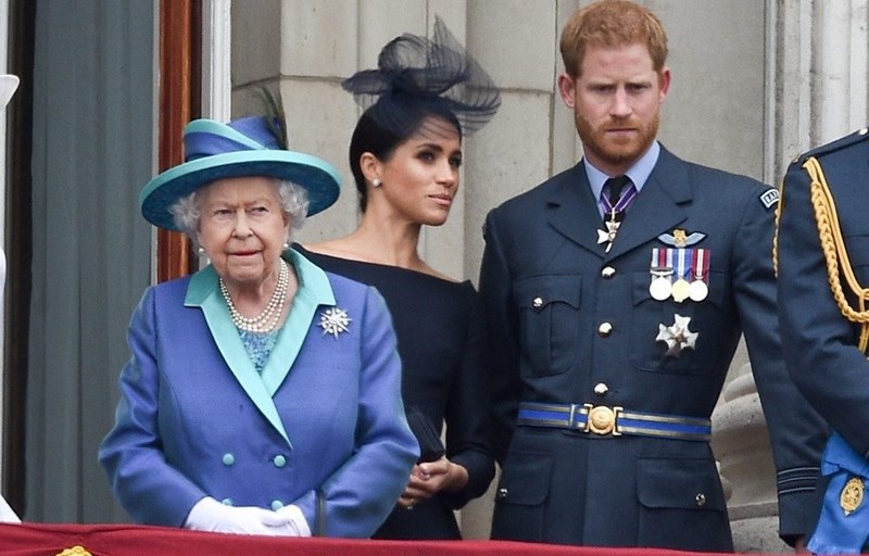 βασίλισσα Ελισάβετ, Meghan Markle, Prince Harry