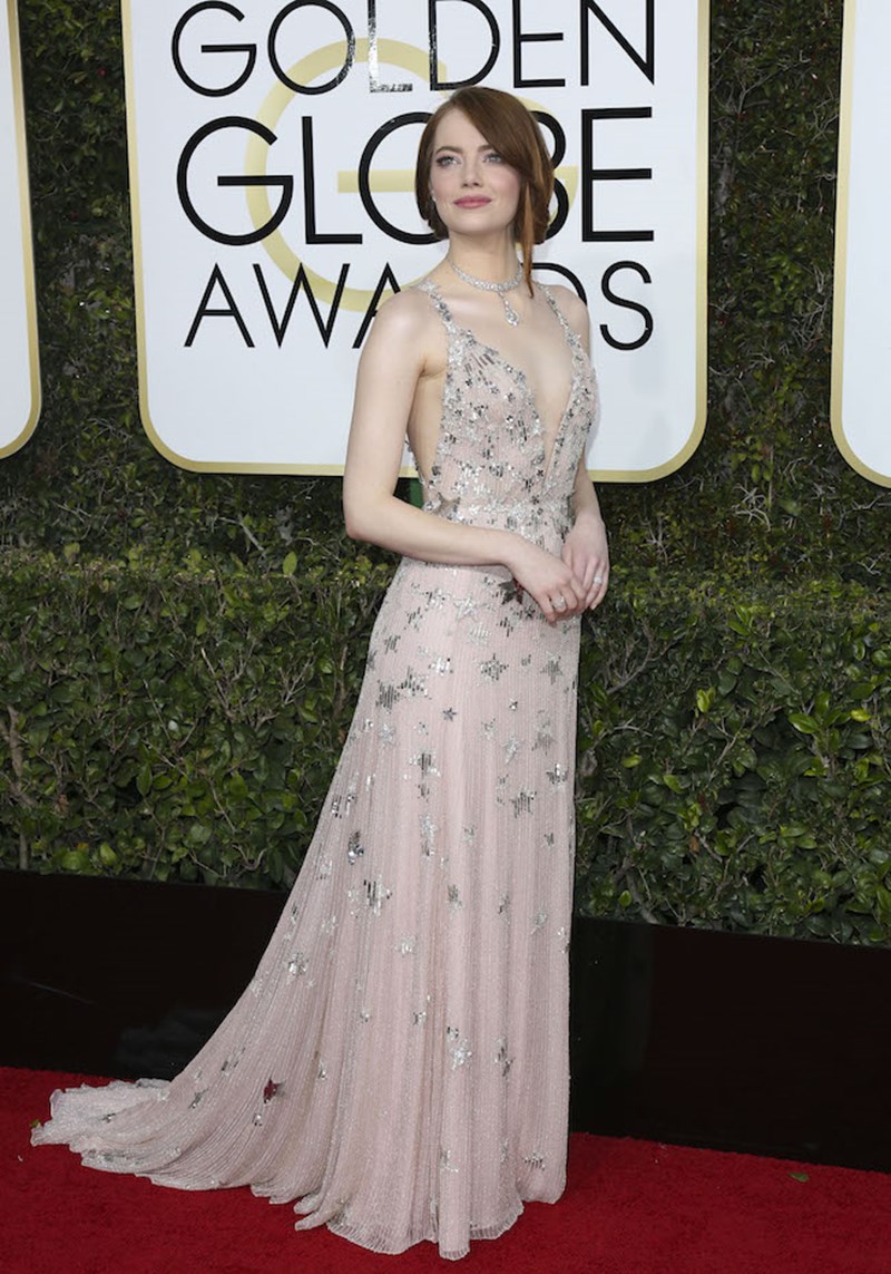emma stone golden globes