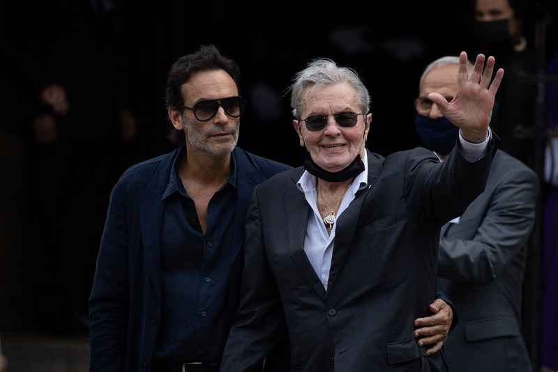 Anthony και Alain Delon