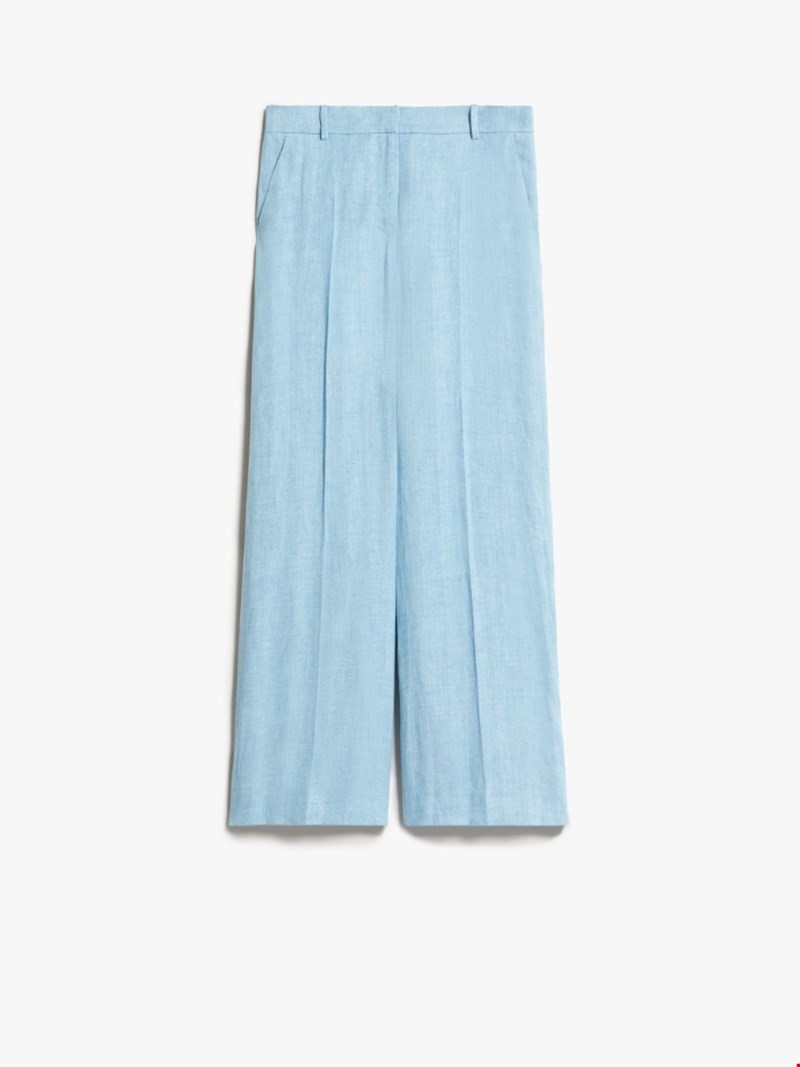 Linen canvas trousers, Max Mara