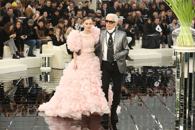 Karl Lagerfeld, Lily Rose Depp