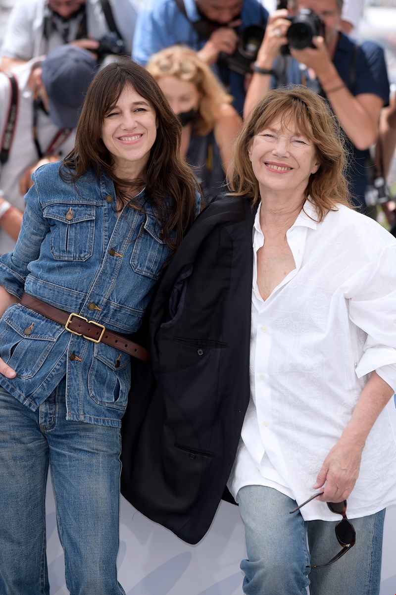 H Jane Birkin με την κόρη της, Charlotte.