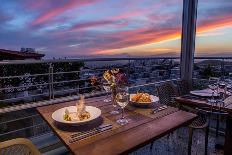 Μπαλκόνι στις Κυκλάδες