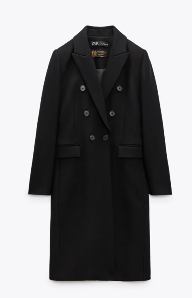 Μάλλινο παλτό Zara