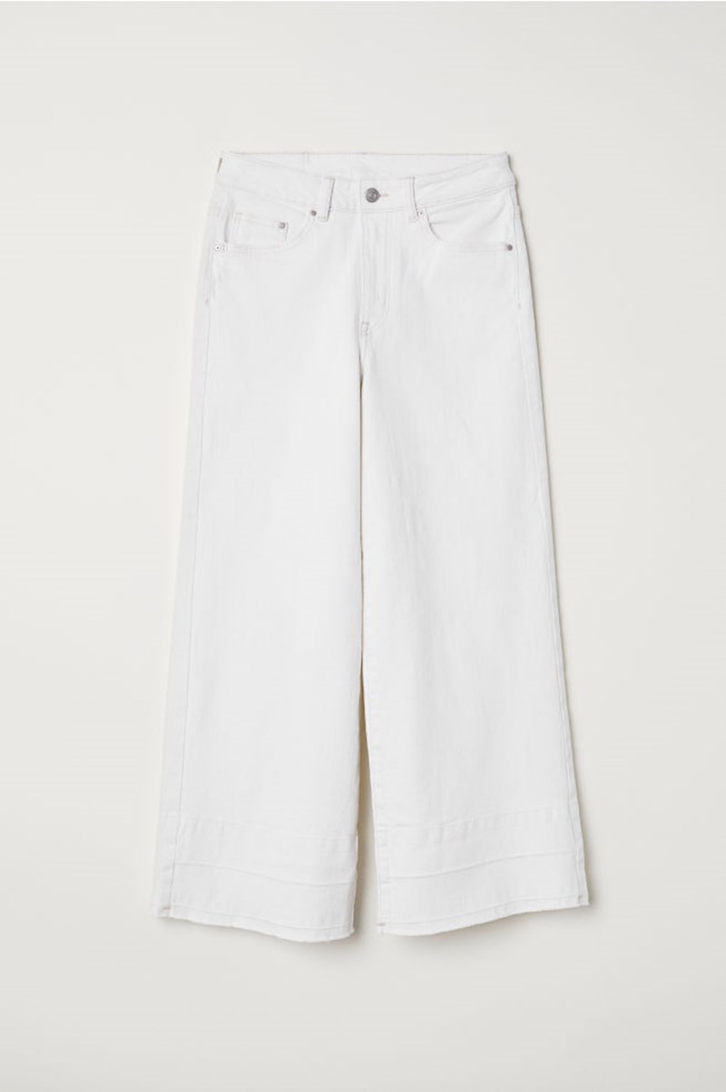 Denim culottes, H&M