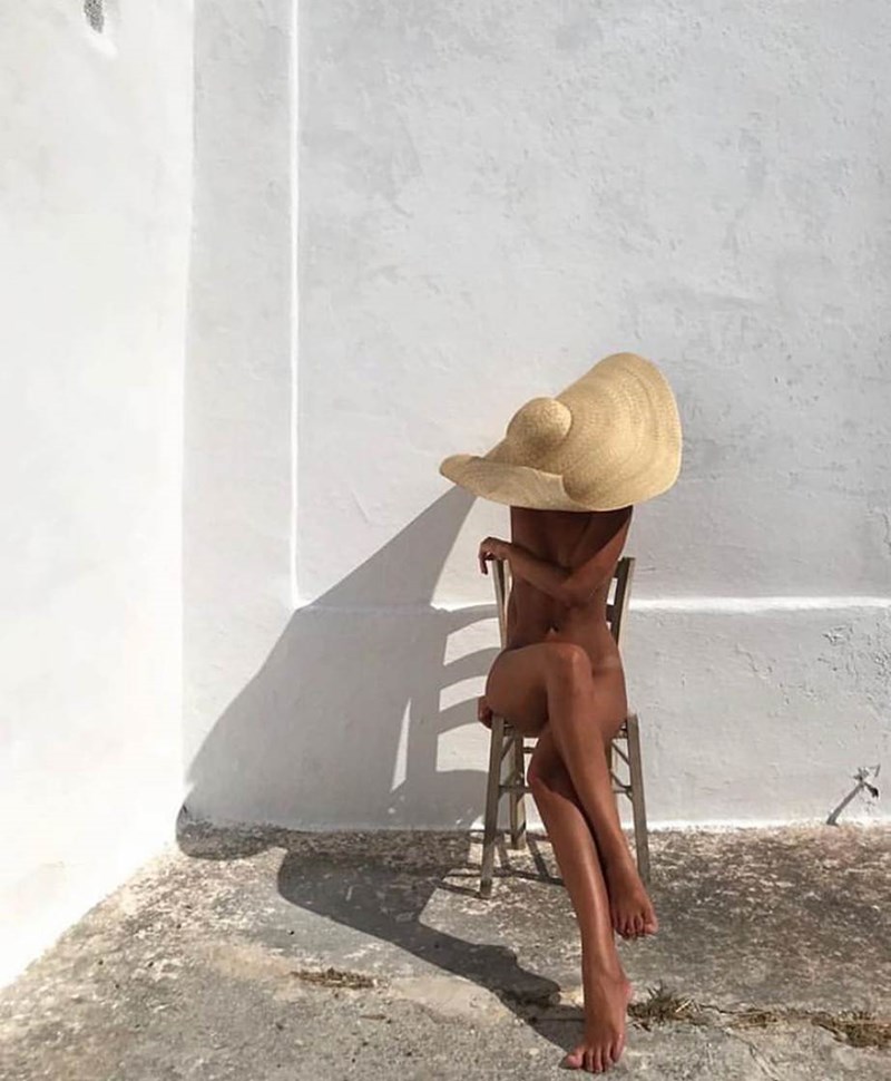 ψάθινο καπέλο