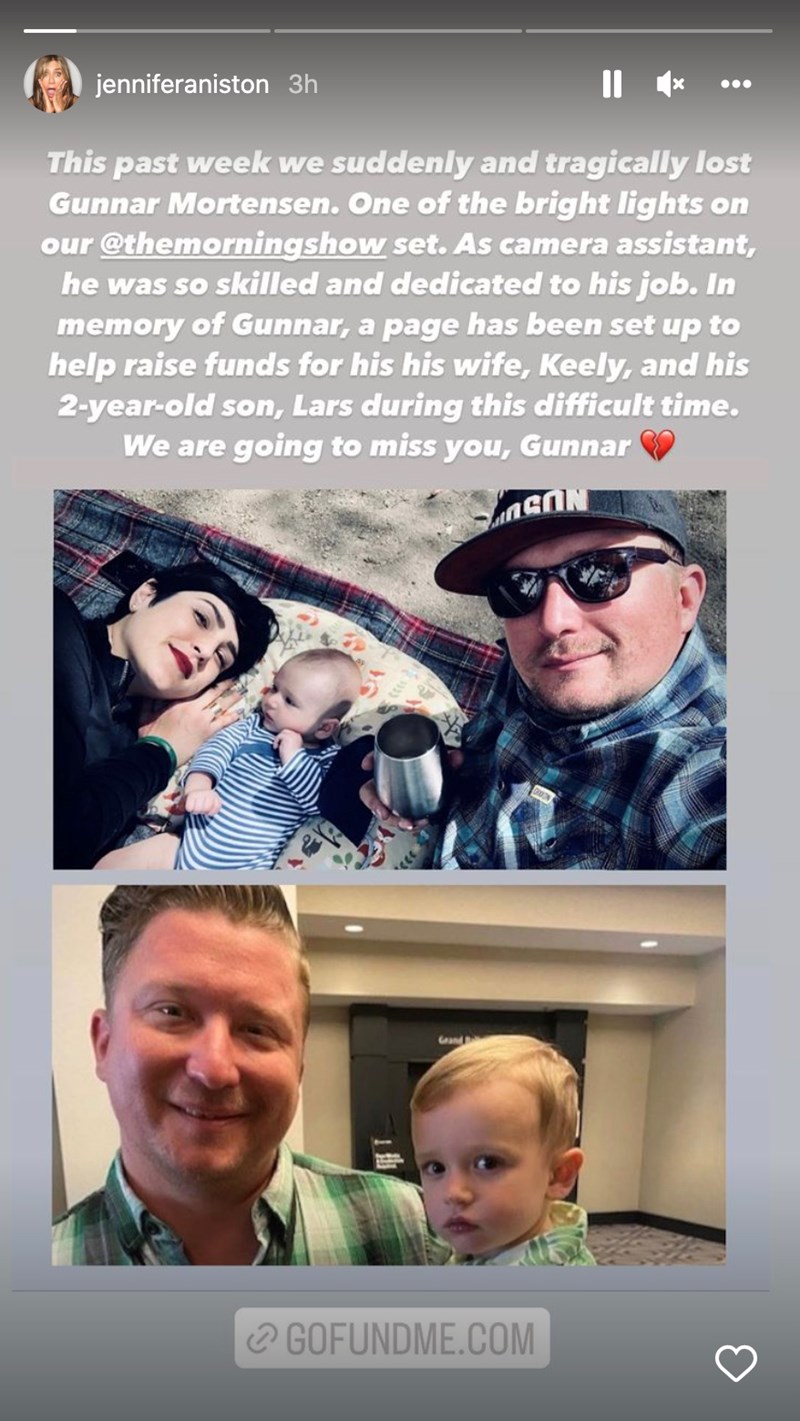 Jennifer Aniston instagram