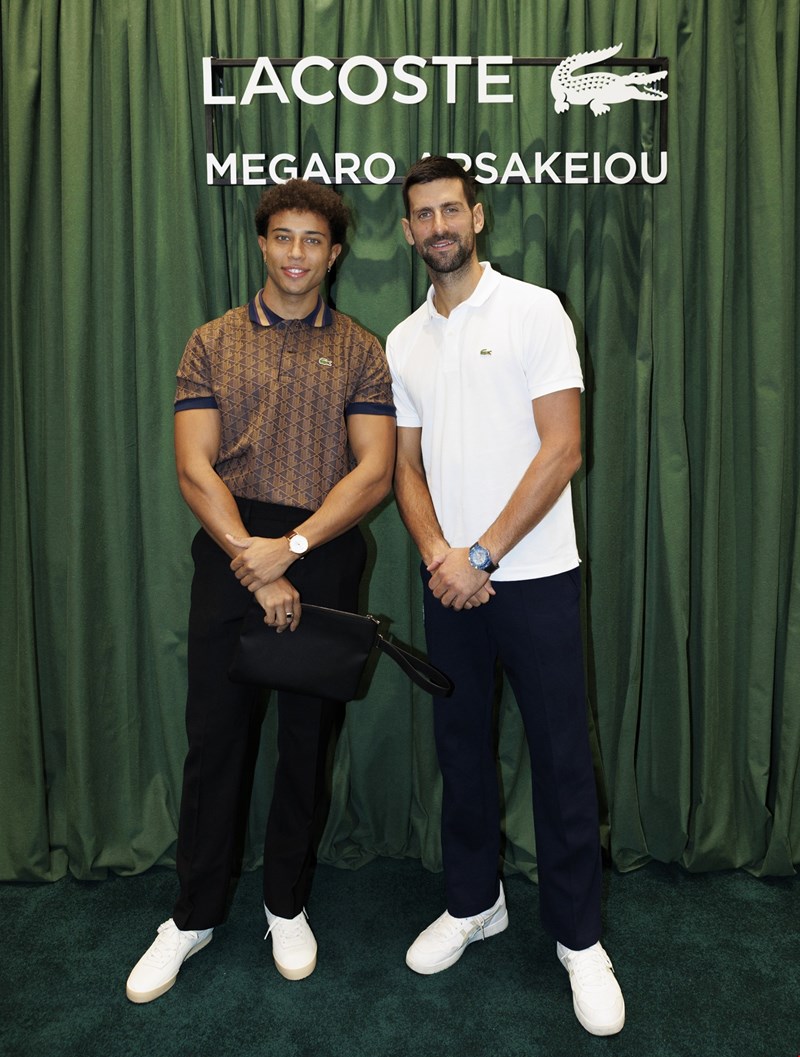 Novak Djokovic και Hρακλής Τζουζίνοβ