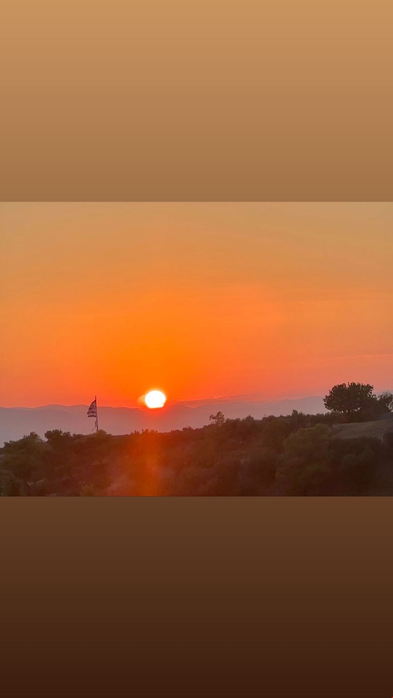 Ηλιοβασίλεμα στις Σπέτσες.