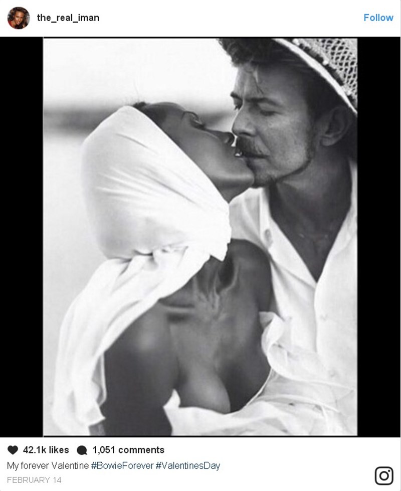 iman david bowie