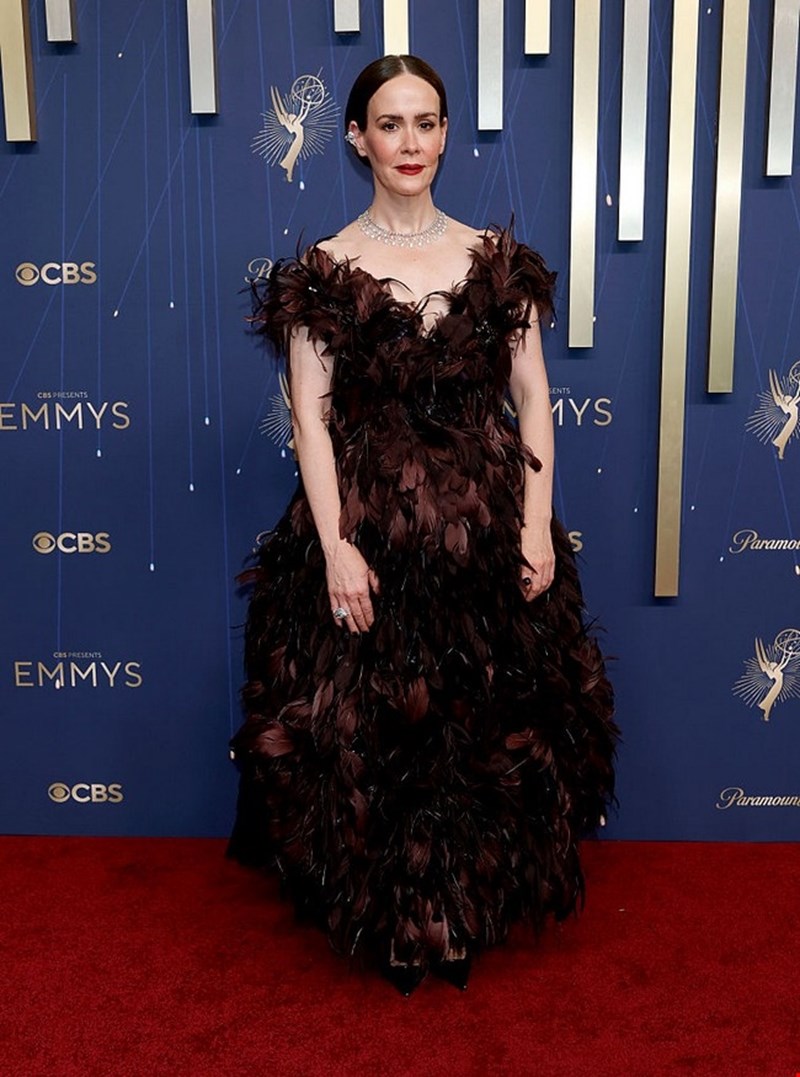 Η Sarah Paulson με Marc Jacobs