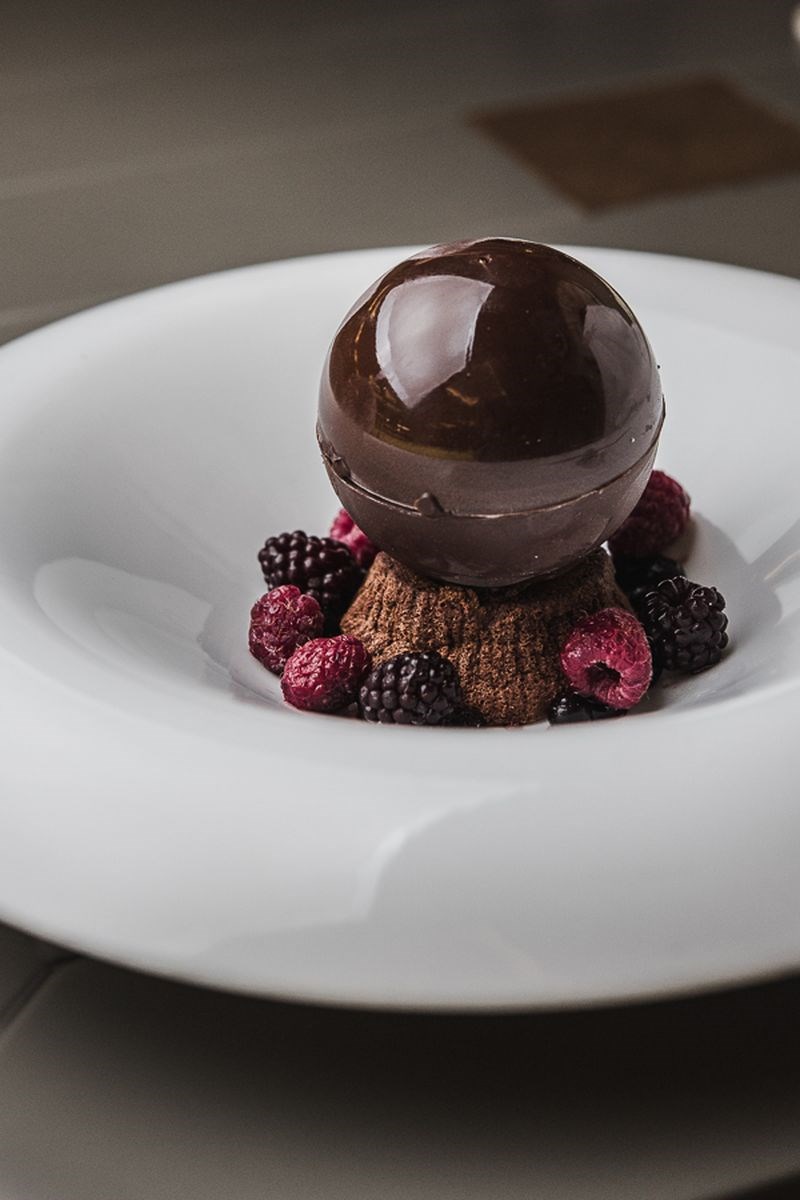 chocolate sphere