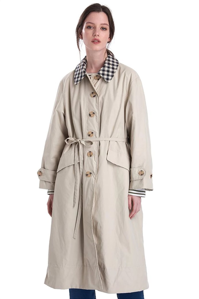 Barbour γυναικεία καμπαρτίνα με ζώνη στη μέση by Alexachung