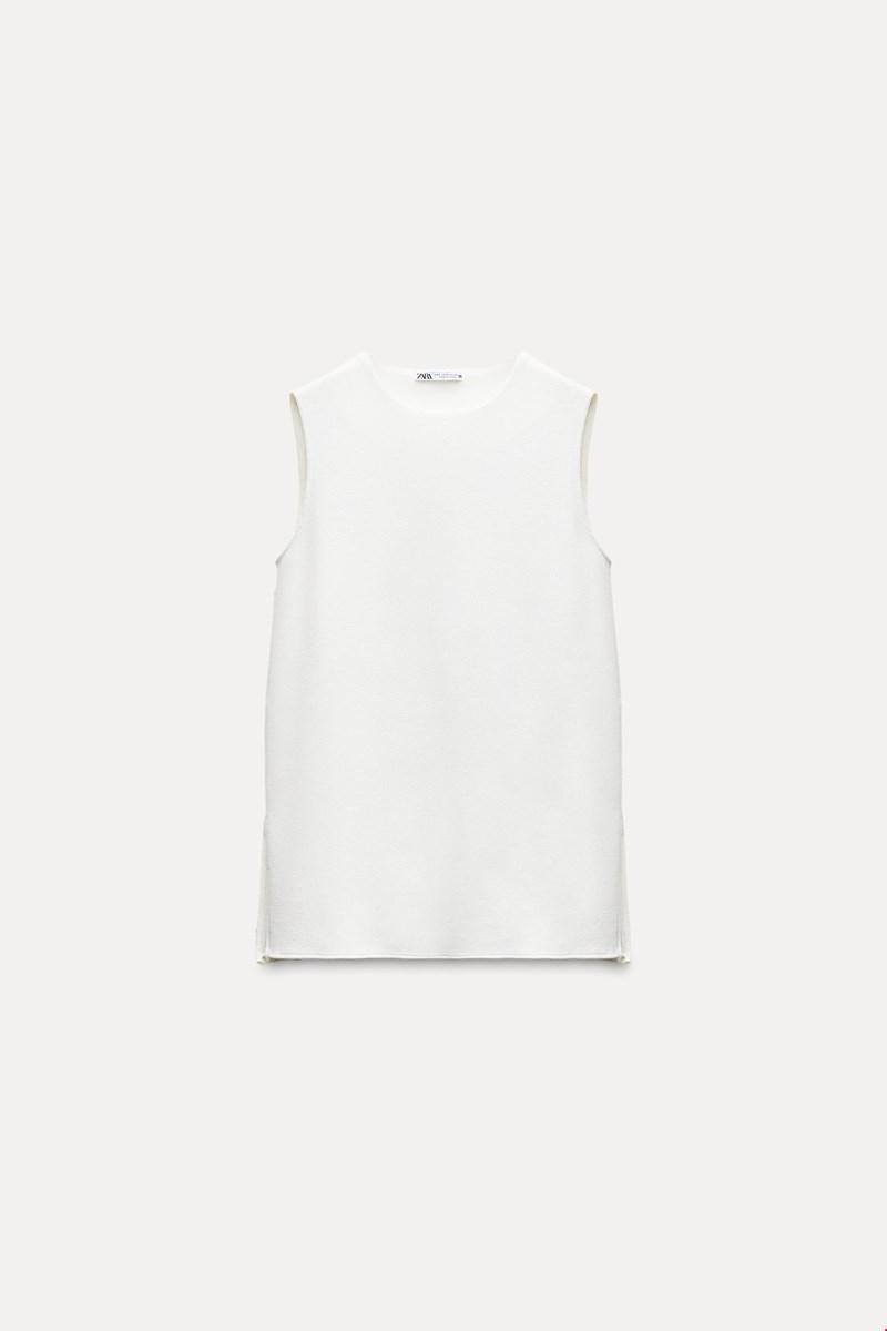 Αμάνικο τοπ, Zara.