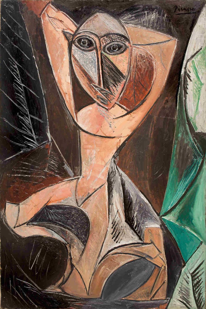 Picasso Pablo, Femme Nue aux Bras Leves