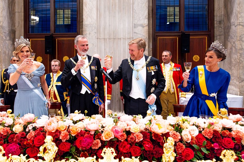 Letizia, Felipe, Willem-Alexander, Maxima