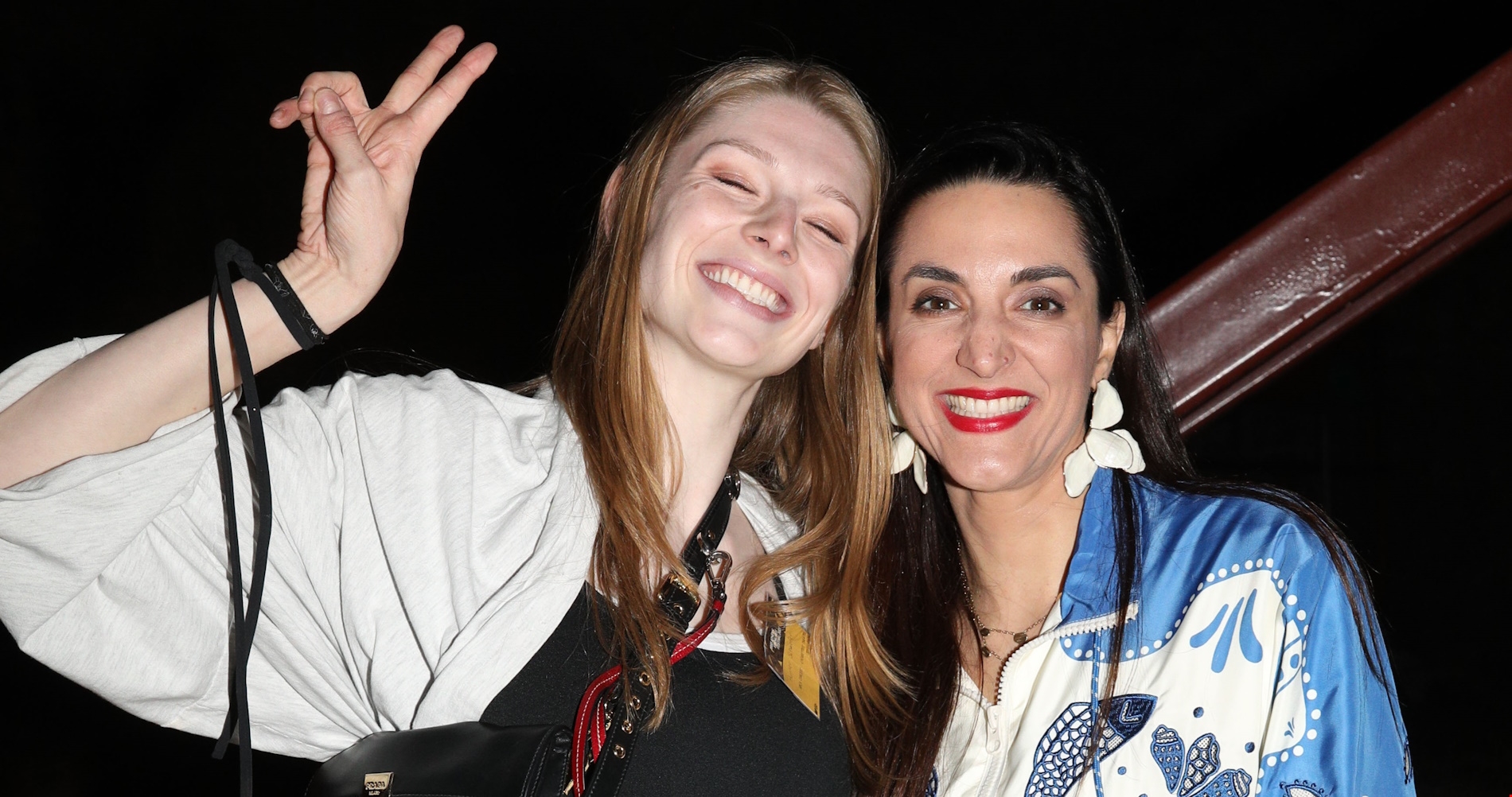 Κατερίνα Ευαγγελάτου | Η συνάντηση με Αμερικανίδα ηθοποιό Hunter Schafer στον Λυκαβηττό