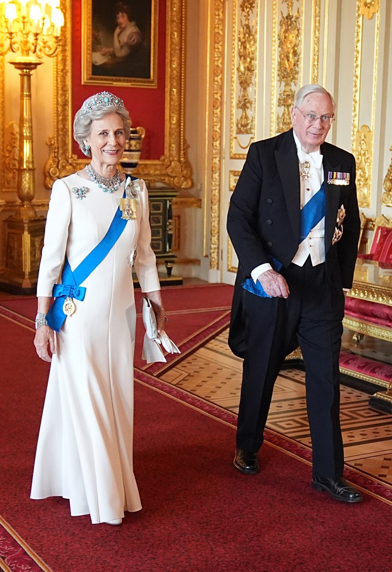 Η Brigitte, δούκισσα του Gloucester με τον πρίγκιπα Richard