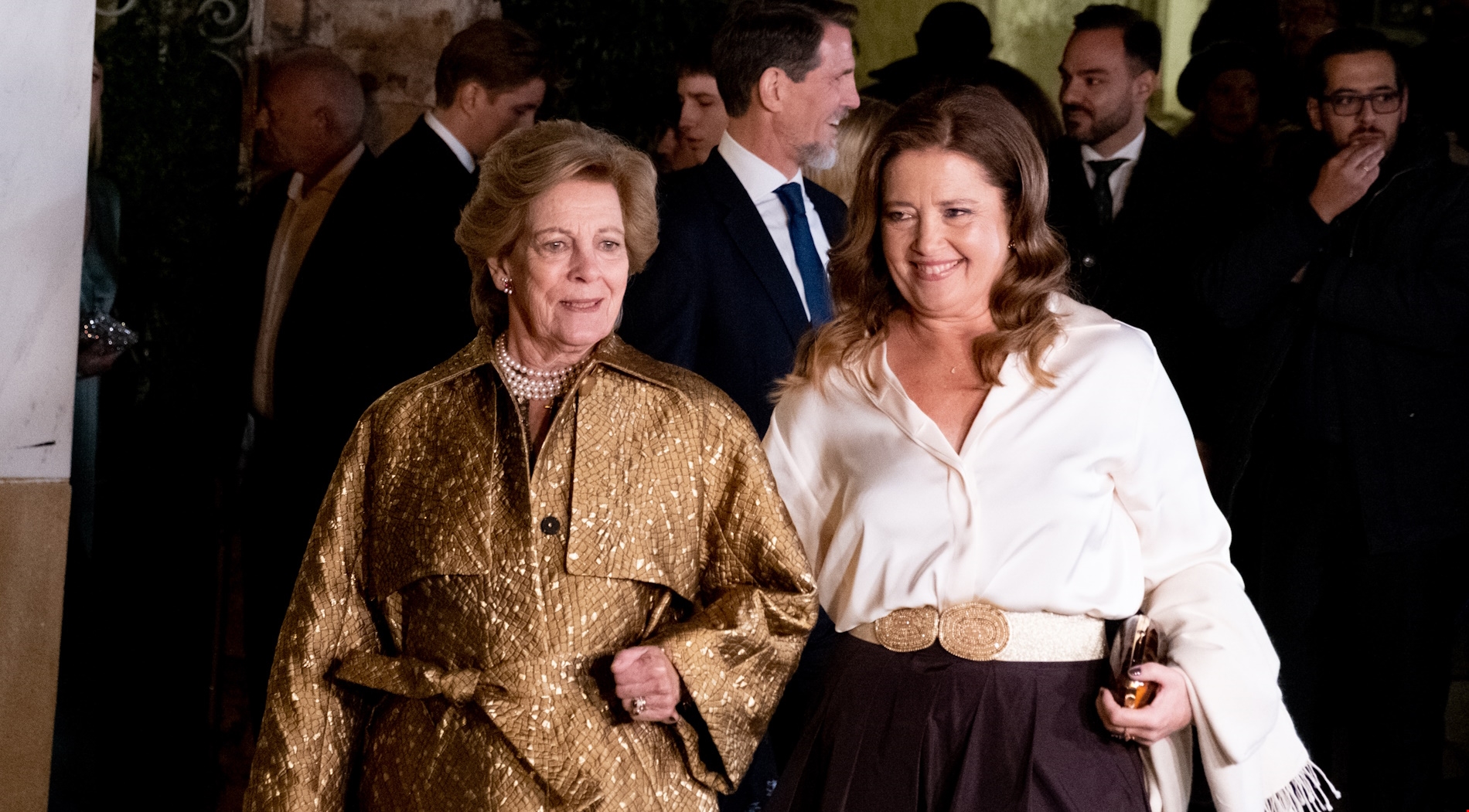 Άννα Μαρία | Η εμφάνιση στα 85α γενέθλια της αδελφής της, βασίλισσας Μαργαρίτας - εικόνα 1