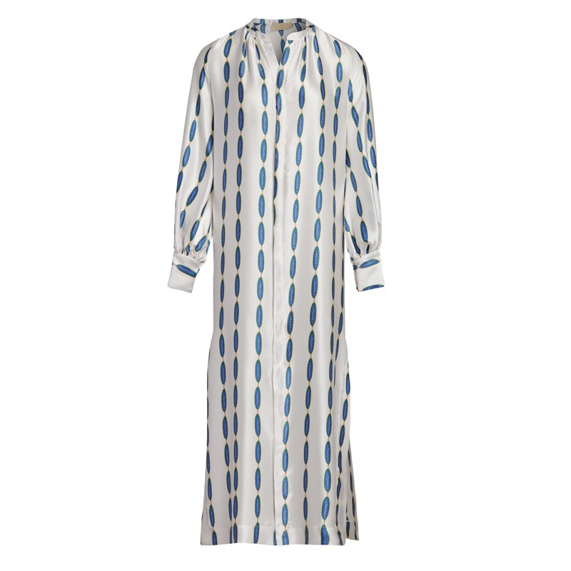 The Jewel silk shirt dress Themis Z