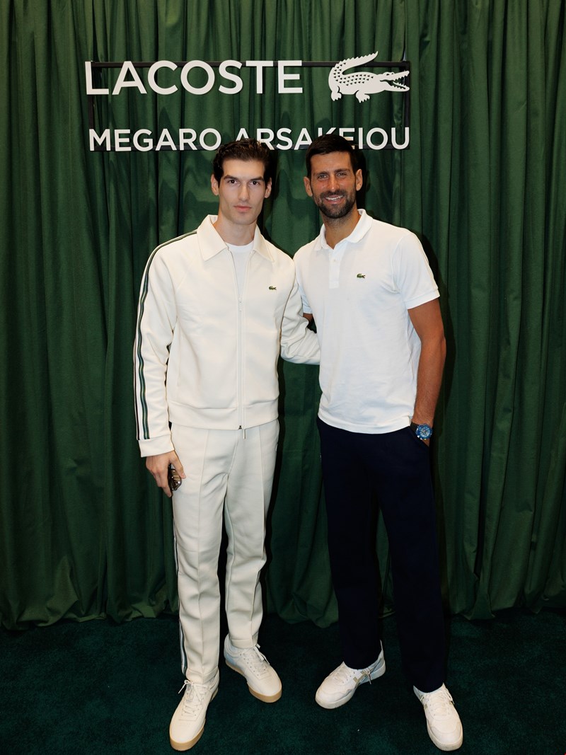 Novak Djokovic και Εμιλιάνο Μάρκου